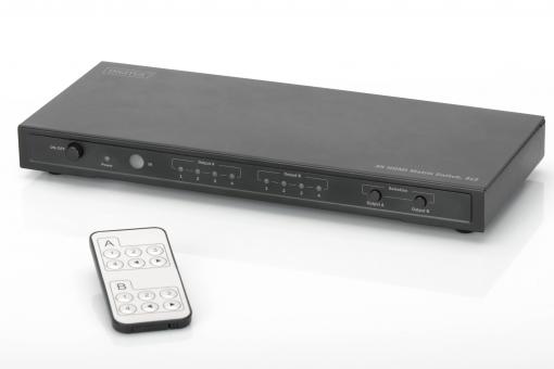 Ses çıkarma özellikli 4K HDMI Matrix anahtar (4x2)