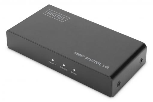 HDMI® ayırıcı, 1x2, küçültücü fonksiyonlu 4K/60 Hz