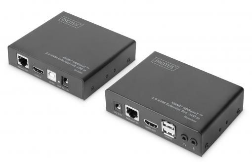 HDMI® HDBaseT™ 2.0 KVM Sinyal Uzatma Seti, 100 m